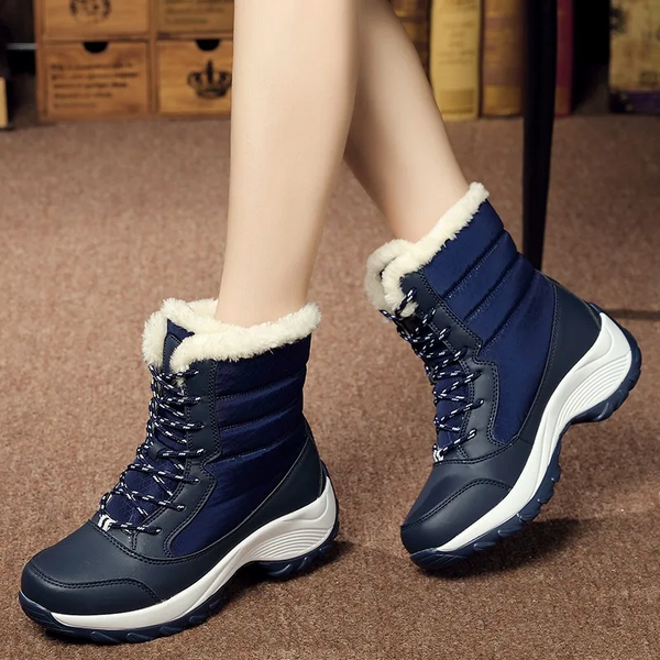 Women Lightweight Ankle Platform Shoes For Women Heels Winter Botas Mujer Keep Warm Snow Winter Shoes Female Botines Boots