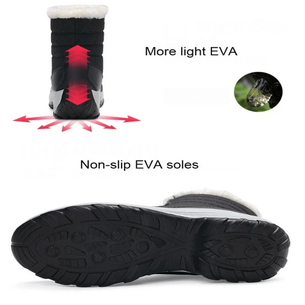 Women Lightweight Ankle Platform Shoes For Women Heels Winter Botas Mujer Keep Warm Snow Winter Shoes Female Botines Boots