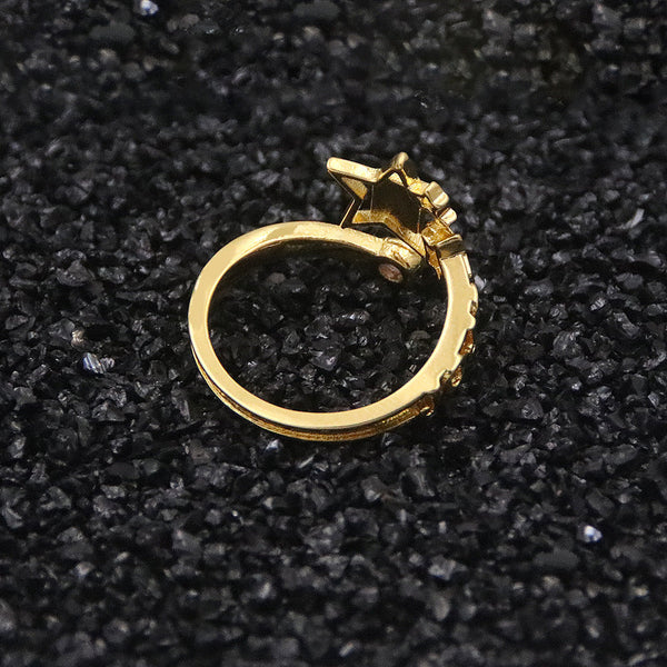 Anime Jojo's Bizarre Adventure Josuke Higashikata Star Ring Stand Platinum Heart Cos Rings