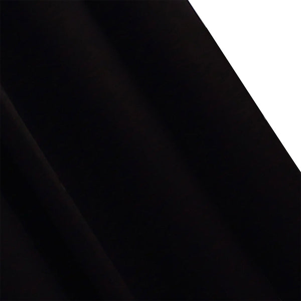 2X Blockout Curtains Panels 3 Layers Black 132 213Cm Curtains & Drapes