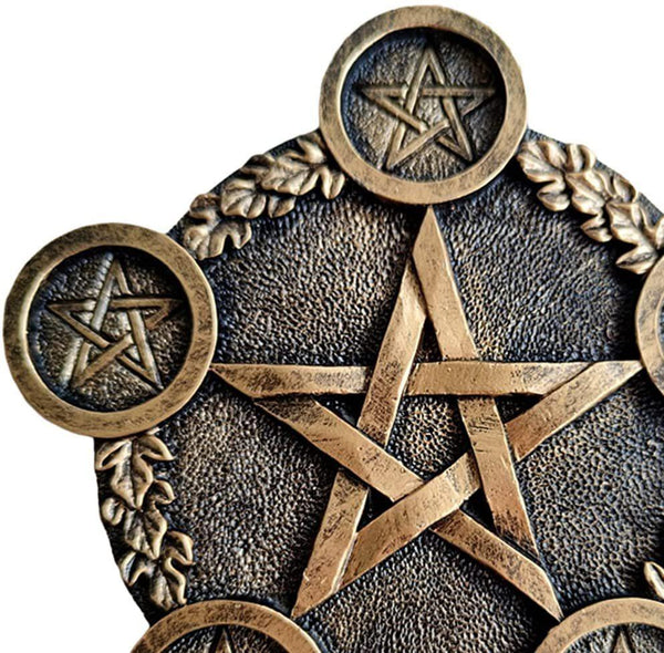 Candle Holders & Accessories Resin Pentagram Tealight Candle Holder Home Decor