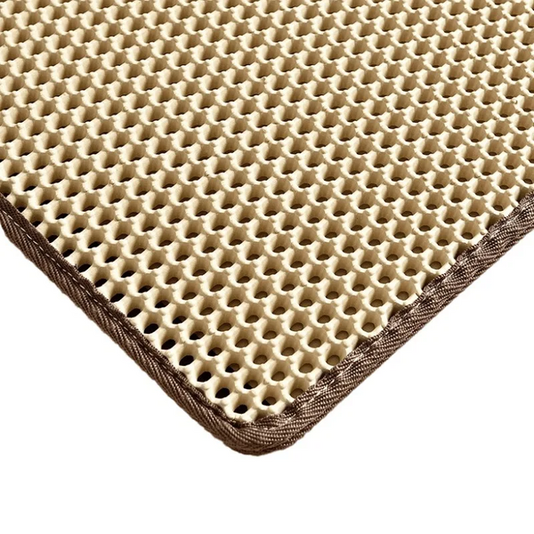 Waterproof Pet Cat Litter Mat Double Layer Box Non Slip Sand Pad Washable Bed Clean Products Litter Trays