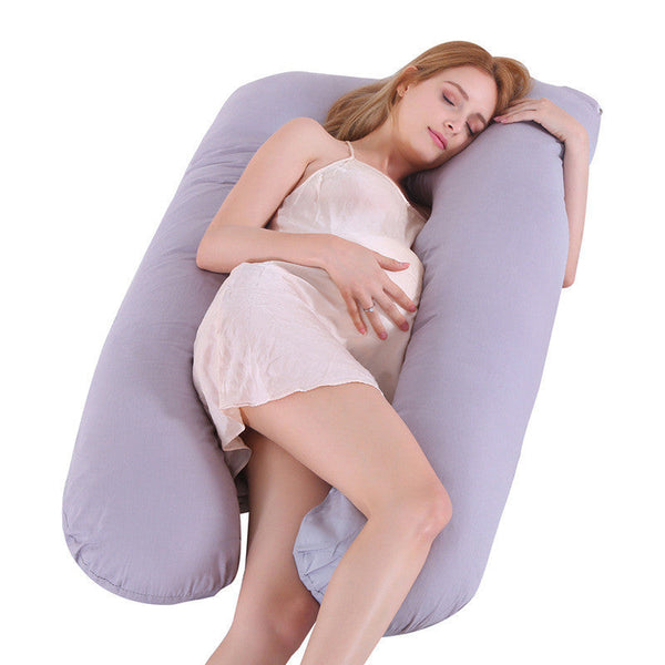 Summer Sleeping Support Pillow For Pregnant Women U Shape Maternity Pregnancy Ice Silk Pillows