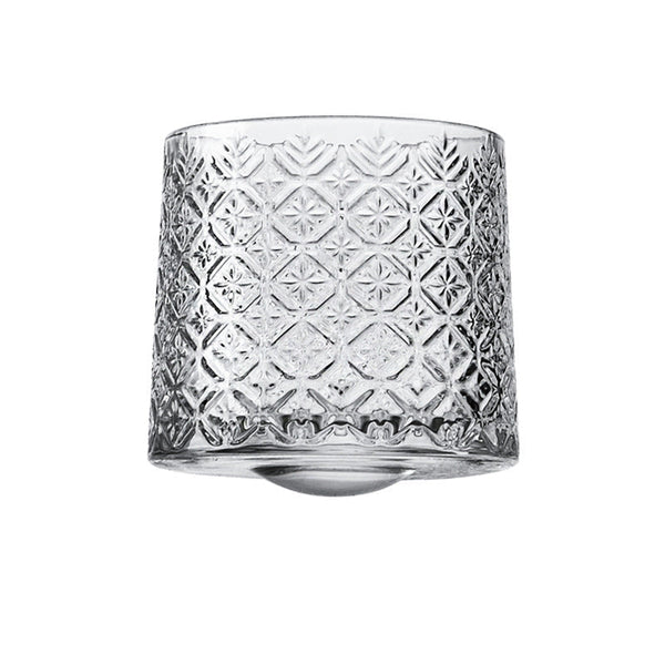 Hand Drawn Rotating Glass Cups Multiple Purpose Whiskey Glasses Glassware & Drinkware