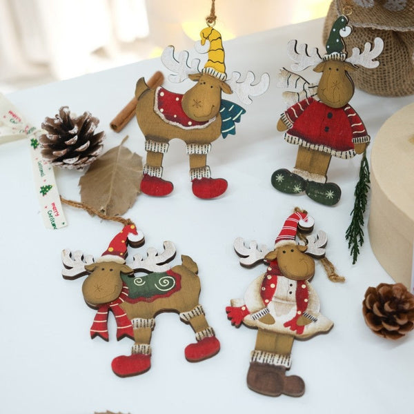 Deer Ornament For Christmas Tree Display Diy Decoration Seasonal Decorations