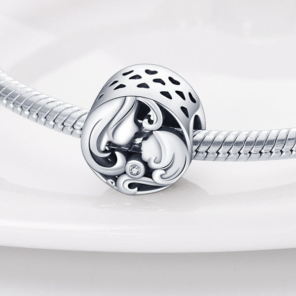 Veile Studios Mother's Day Heart Shaped Pendant For Birthday Gift Diy Jewelry Accessories Necklaces & Pendants