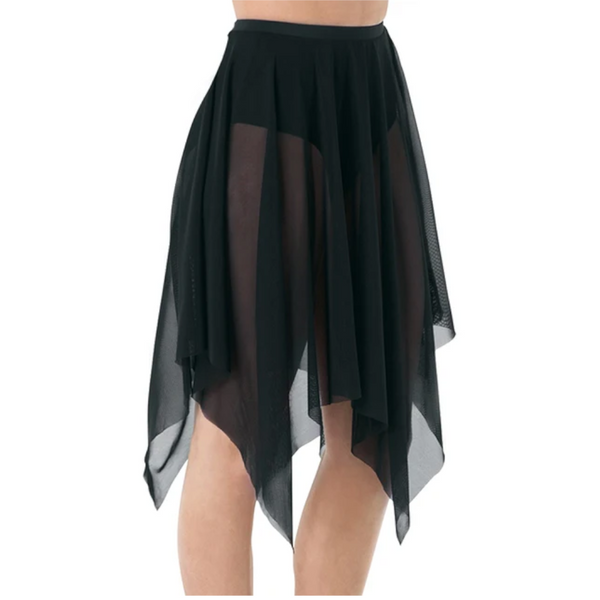 Mesh Wraps Ballet Classwear Dance Skirt Competition Performance Clothes Elastic Waistband Non Briefs Attached Skirts