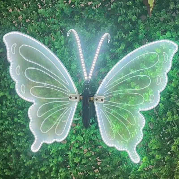 Automatic Fluttering Butterfly Lights With Realistic | Led Fairy Decor For Wedding & Party Wings