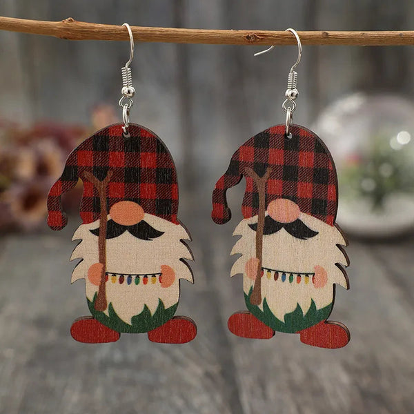Pointed Hat Gnome Earrings