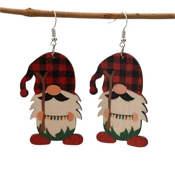 Veile Studios Pointed Hat Gnome Earrings