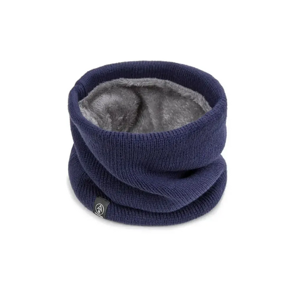 Solid Color Neck Warmer Winter Windproof Scarf Cold Proof Plush Ring Fashion Thick Scarves & Wraps
