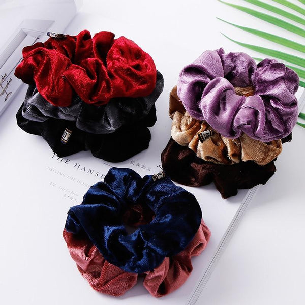 Velvet Hair Tie Ponytail Scrunchies Accessories Hair Accessories