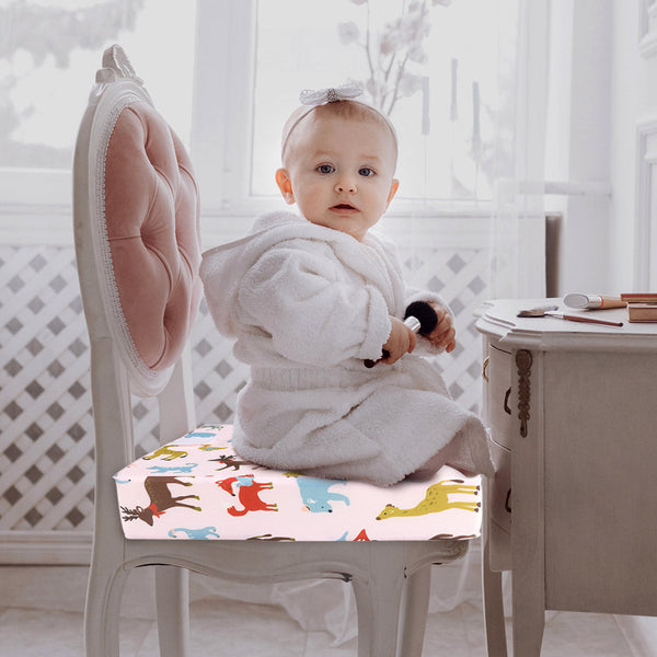 Little One Chair Cushion High Seat Pad Pink Cushions & Decorative Pillows