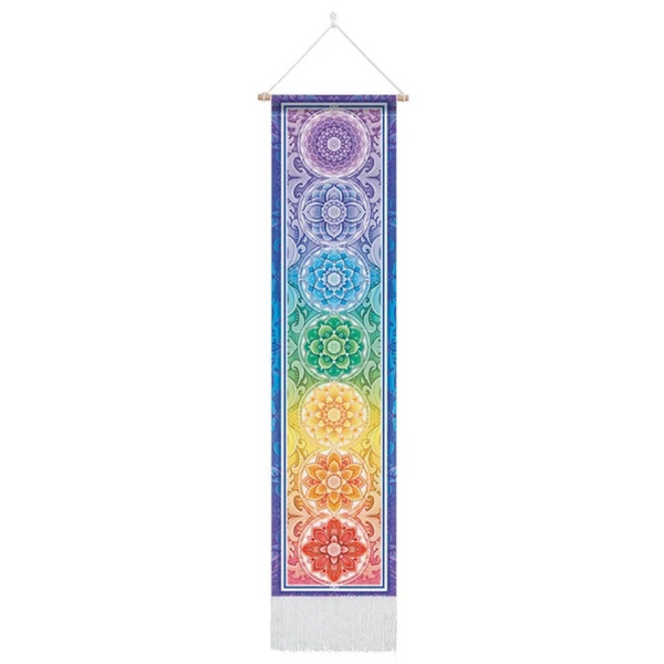 Seven Chakra Tapestry Hippie Mandala Chakras Wall Hanging Fabric Yoga Meditation For Spiritual Room Decor Tapestries
