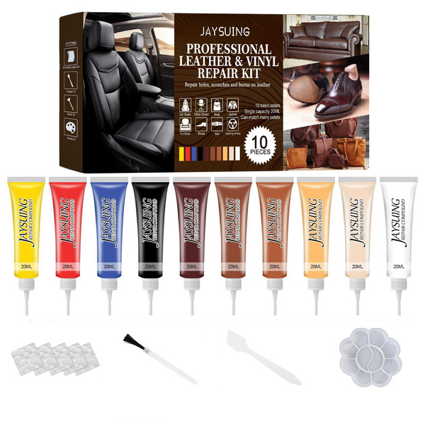 Leather Toning Cream Set Car Care Bag Shoes Refurbished Sofa Cleaning Waxing & Valeting