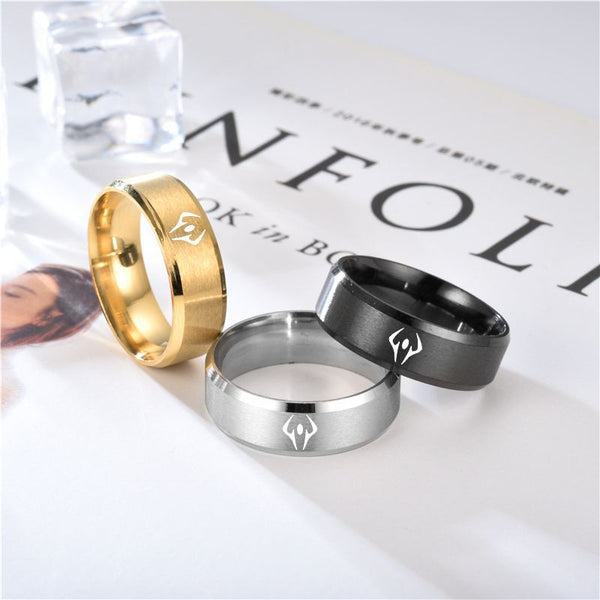 Curse King Cos Stainless Steel Ring Two Faced Sukuna Impression Jujutsu Kaisen Jewelry Yuji Itadori Anime Rings
