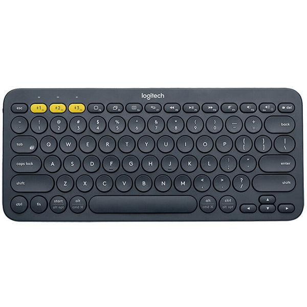 Logitech K380 Mini Bluetooth Wireless Keyboard Tablet Phone Pebble2+K390 Set Keyboards