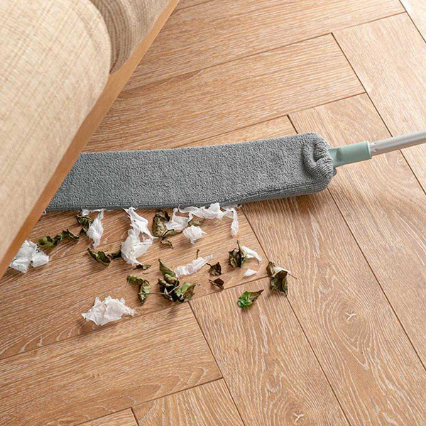 Bedside Dust Brush Long Handle Mop Sweep Magic Microfibre Duster Dusters