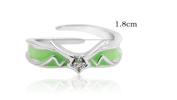 Code Geass Rebel Lulu Xiu Ring Pivot Wood Vermilion Bird Close Friend Pair Rings