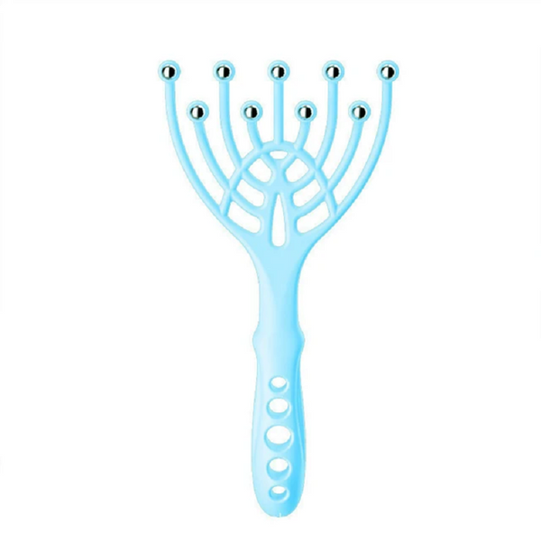 Head Massager 9 Claws Scalp Manual Steel Ball Relaxation Massagers
