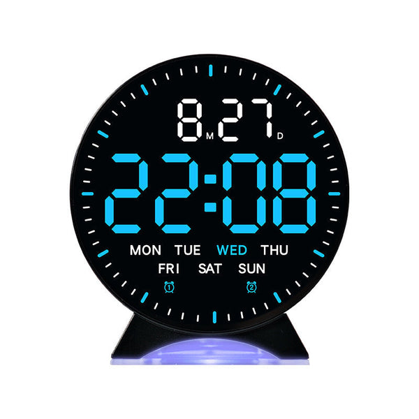 Led Alarm Clock With Custom Jump Second Display Ambient Light Auto Dimming Usb Desk Clock. Alarm Clocks & Clock Radios