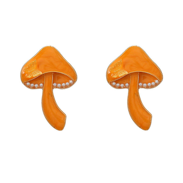 Veile Studios Female Fashion Mushroom For Women In Jewellery And Accessories Earrings