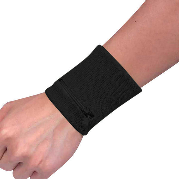 Zipper Wrist Wallet Key Coin Bag Sports Pouch Running Fitness Stylish Wristband Wallets