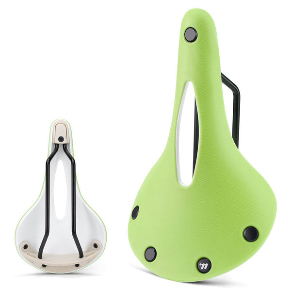 Retro Bicycle Saddle: Wear Resistant Anti Slip Multicolor Hollow Cushion For Road Bikes Bmx Mtb Touring Saddles & Seats
