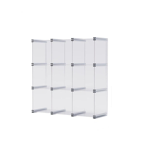 Acrylic Storage Rack Desktop Compartment Cup Holder Multifunctional For Cosmetics Makeup Bags & Cases