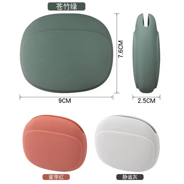 Silicone Earphone Data Cable Bag Storage Case Earbud Cases
