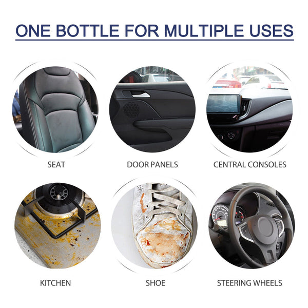 Car Interior Foam Cleaner Seat Instrument Panel Dust And Polish Maintenance Refurbishing Agent Other Automotive Care Supplies