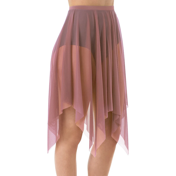 Mesh Wraps Ballet Classwear Dance Skirt Competition Performance Clothes Elastic Waistband Non Briefs Attached Skirts