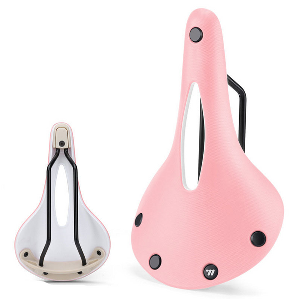 Retro Bicycle Saddle: Wear Resistant Anti Slip Multicolor Hollow Cushion For Road Bikes Bmx Mtb Touring Saddles & Seats
