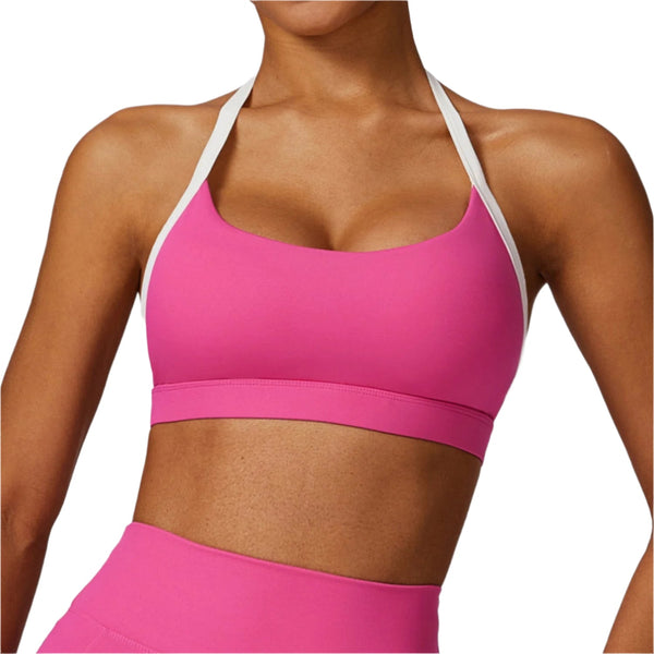 Hanging Neck Yoga Quick Drying Sports Bra Running And Fitness Vest Sports Bras