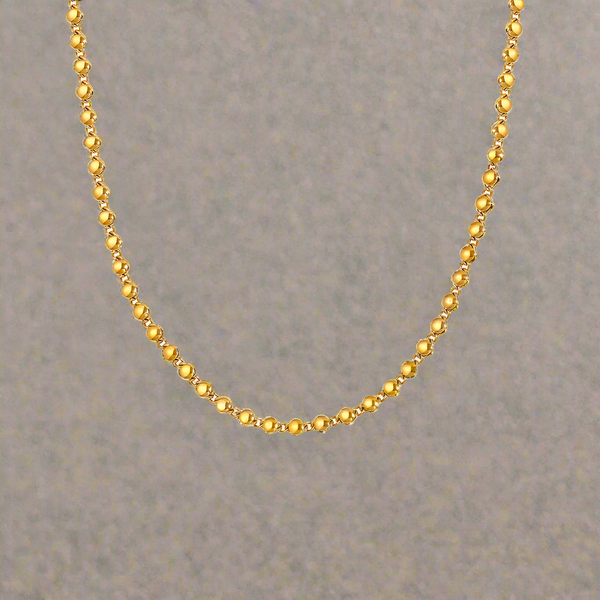 18K Gold Plated Copper Necklace Necklaces & Pendants