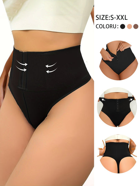 High Waisted Shaping Pants For Women Strong Butt Lifting Cinching Postpartum Plus Size Buttoned Bodysuit Hip &Amp; Belly Slimming Trainer Women's Pant