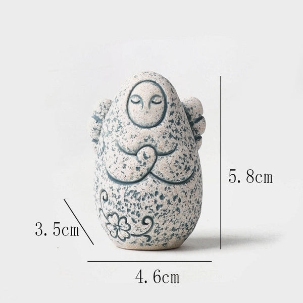 Legend Of Zelda Hailia Goddess Ornament Hailaru Guardian Simulation Model Fish Tank Bonsai Scene Decoration Ornaments & Statues