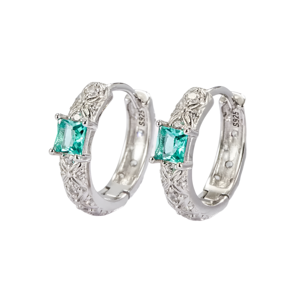 Veile Studios 925 Sterling Silver Daily Versatile Platinum Plated Elegant Casual Earrings