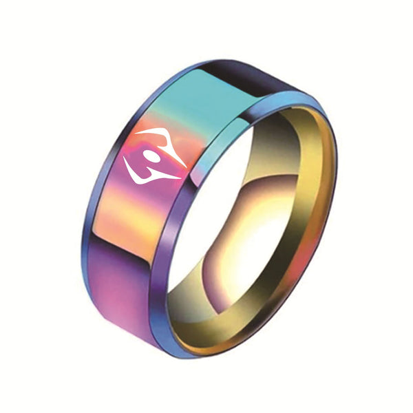 Curse King Cos Stainless Steel Ring Two Faced Sukuna Impression Jujutsu Kaisen Jewelry Yuji Itadori Anime Rings