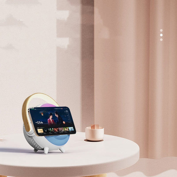 Wireless Charger Bluetooth Portable For Outdoor Use With Alarm Clock Chargers & Cradles