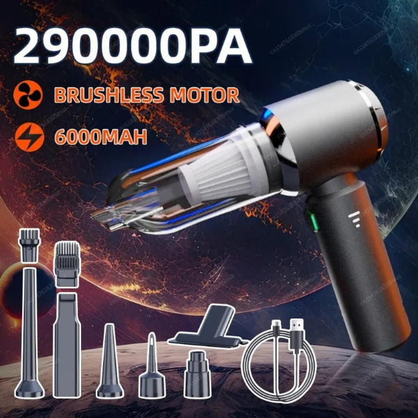 Vacuum Cleaner Purple Mini Handheld Blower 2In1 Car Appliance Vacuum Cleaners