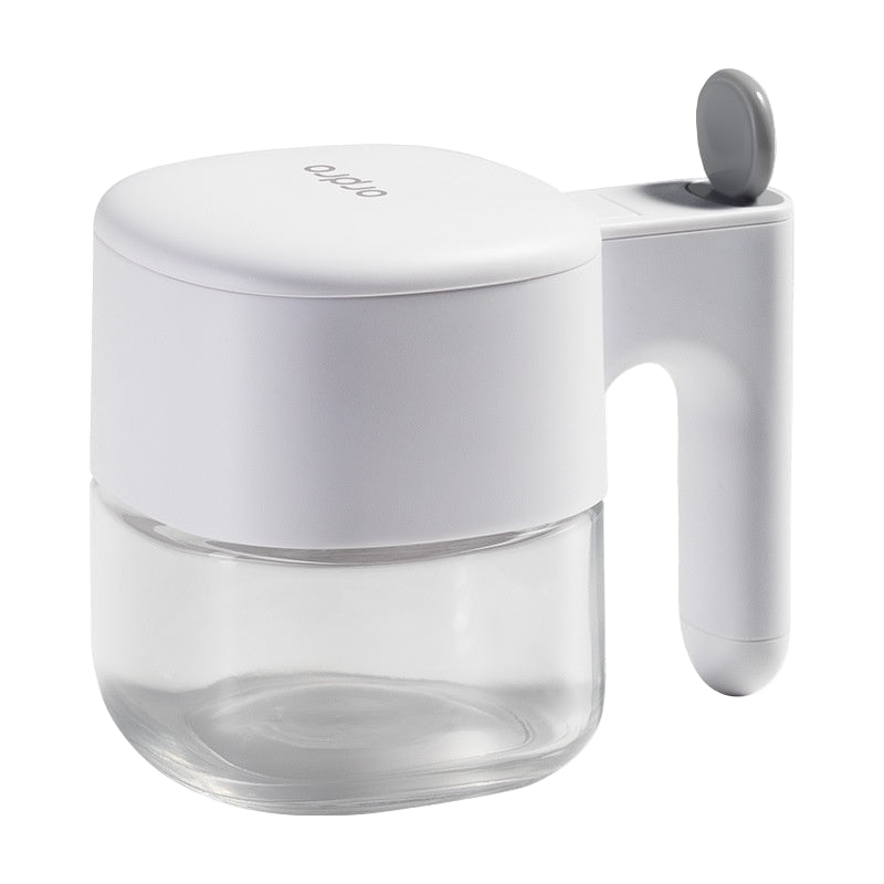 Glass Advent Calendar Self Opening Seasoning Box With Storage Tray Seasonal Decorations