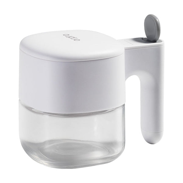 Glass Advent Calendar Self Opening Seasoning Box With Storage Tray Seasonal Decorations