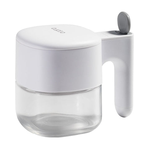 Glass Advent Calendar Self Opening Seasoning Box With Storage Tray Seasonal Decorations