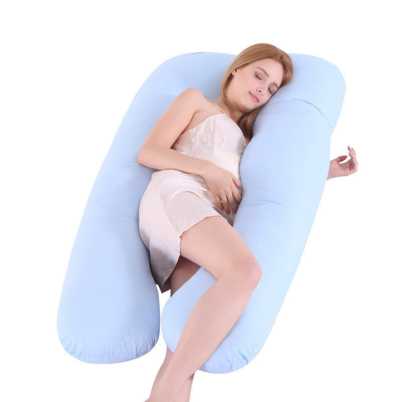 Summer Sleeping Support Pillow For Pregnant Women U Shape Maternity Pregnancy Ice Silk Pillows