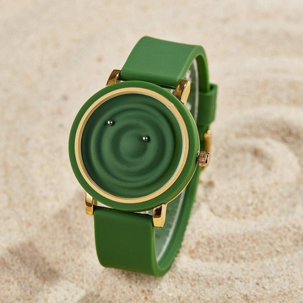 Fashion Black Technology Concept Suspension Watch Watches