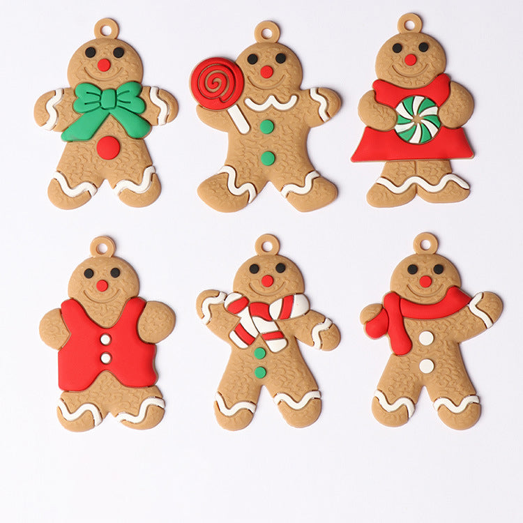 Gingerbread Man Christmas Tree Decoration Pendant Seasonal Decorations