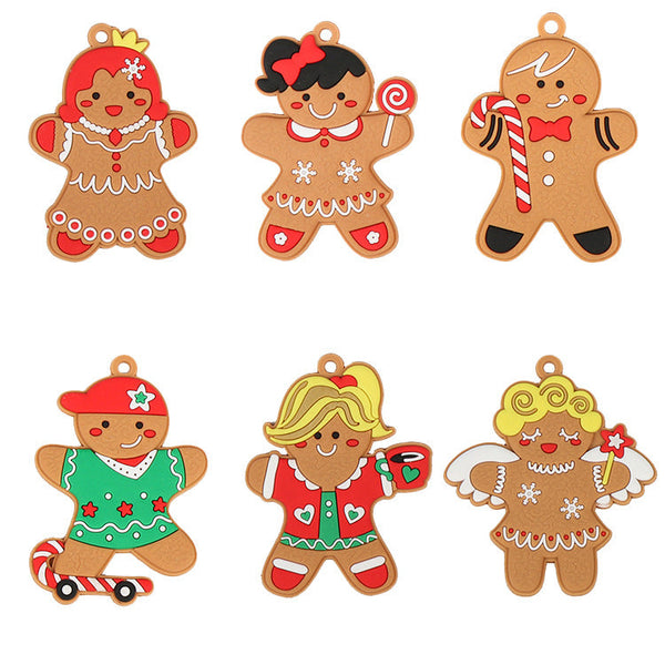 Gingerbread Man Christmas Tree Decoration Pendant Seasonal Decorations