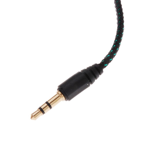 1.1M Noise Isolating Stereo In Ear Earphone With 3.5 Mm Jack Green Wired Earphones