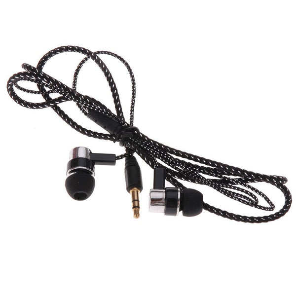 1.1M Noise Isolating Stereo In Ear Earphone With 3.5 Mm Jack Standard Silver